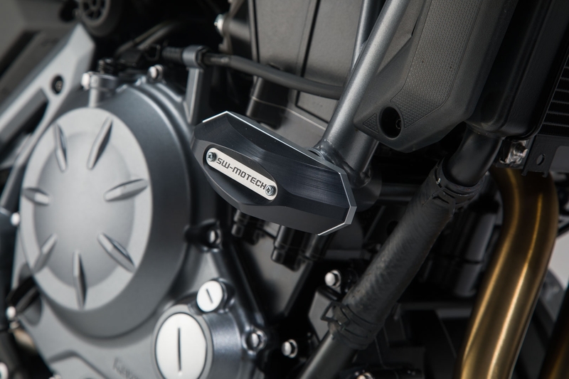 CRASHPADY SW-MOTECH KAWASAKI Z650 (16-)/ Z650RS (21-) BLACK