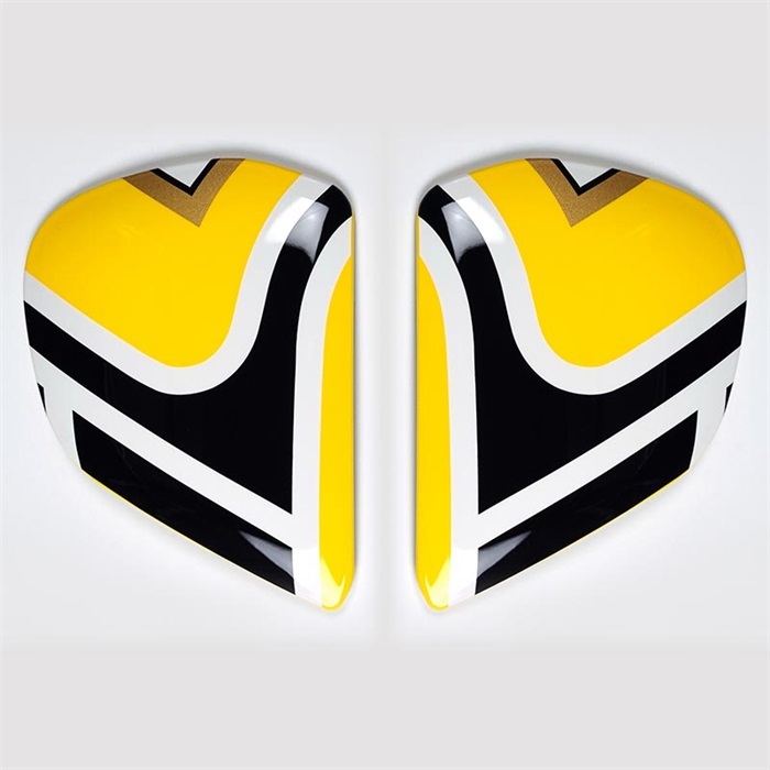 BOCZKI DO KASKU ARAI VAS-V RX-7 V/RX-7 V EVO EDWARDS LEGEND YELLOW