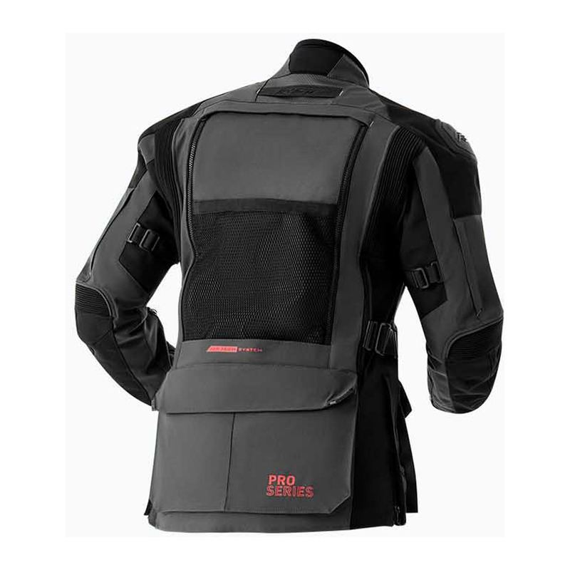 KURTKA MOTOCYKLOWA TEKSTYLNA RST PRO SERIES ADVENTURE D3O GREY BLACK XXL