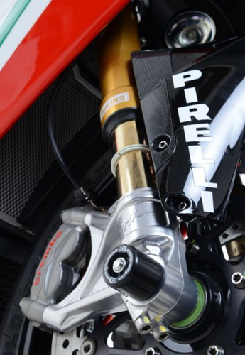 SLIDERY PRZEDNIEGO ZAWIESZENIA RG RACING MV AGUSTA F4RC BLACK