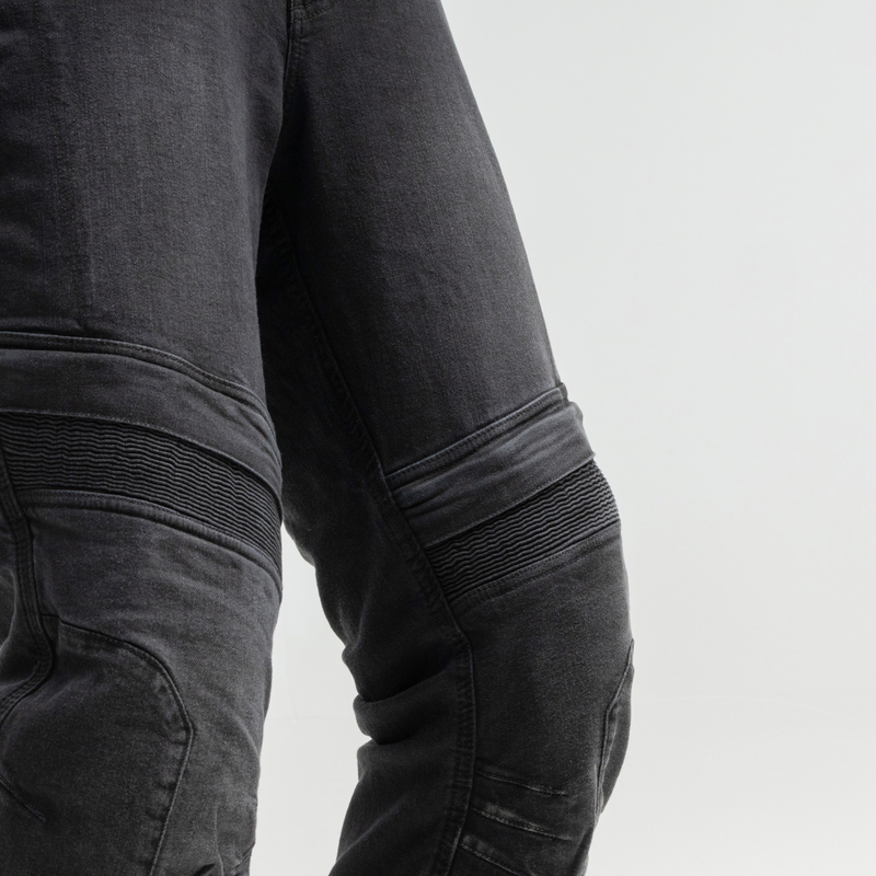 JEANSY MOTOCYKLOWE BROGER MAVERICK WASHED BLACK