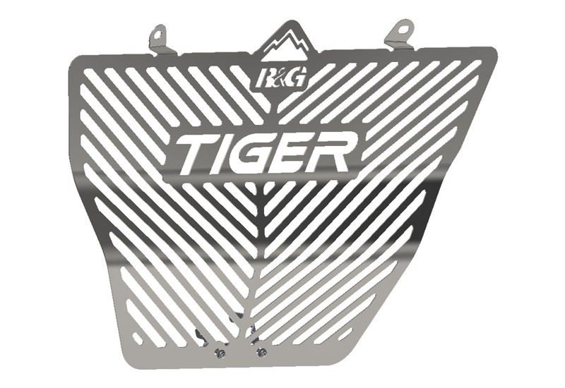 OSŁONA KOLEKTORÓW WYDECHOWYCH RG RACING STAINLESS STEEL, TRIUMPH TIGER 850 SPORT 21- STAL NIERDZEWNA