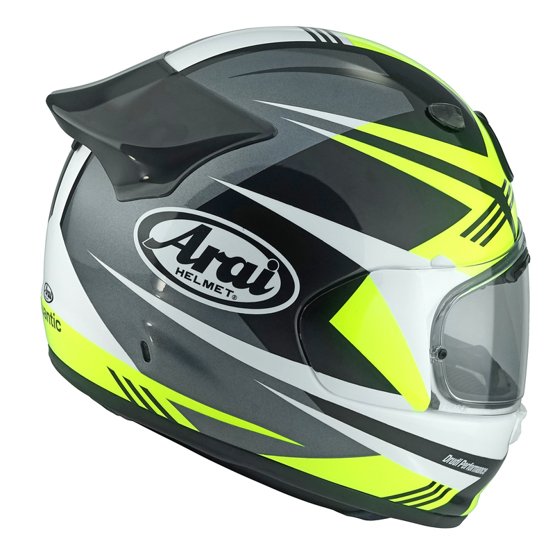 KASK MOTOCYKLOWY ARAI QUANTIC MARK YELLOW S