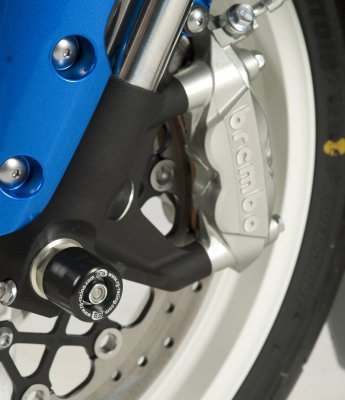SLIDERY PRZEDNIEGO ZAWIESZENIA RG RACING SUZUKI GSXR600/750 L1 BLACK