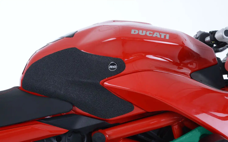 NAKLEJKA NA BAK TANKPAD ANTYPOŚLIZGOWY 2 CZĘŚCI RG RACING DUCATI SUPERSPORT (S) (17-) CLEAR