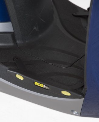 SLIDERY PODESTU DO SKUTERA RG RACING HONDA SH300I BLACK