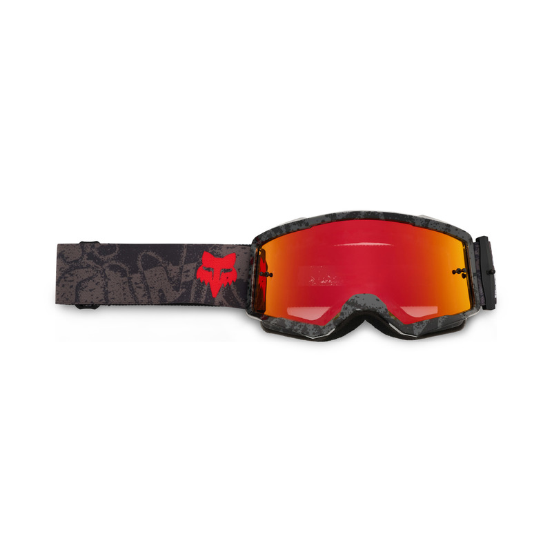 GOGLE MOTOCYKLOWE JUNIOR FOX MAIN ABYSS - SPARK BLACK YOS