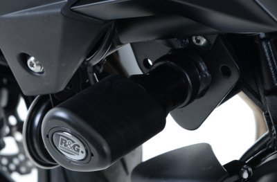 CRASHPADY AERO RG RACING KAWASAKI 650 VERSYS 2015- BLACK
