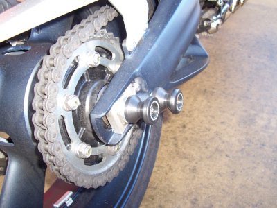 SLIDERY TYLNEJ OSI RG RACING YAMAHA MT-01