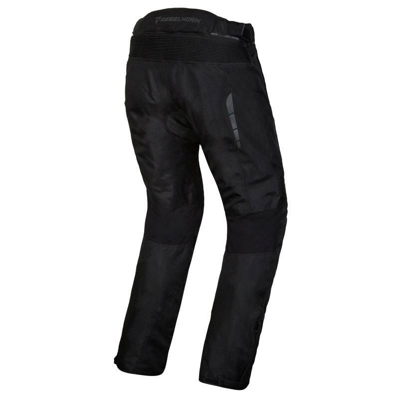 SPODNIE MOTOCYKLOWE TEKSTYLNE REBELHORN THAR 2 BLACK L
