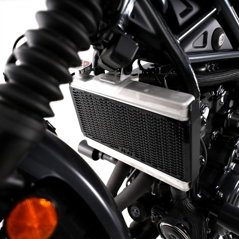 OSŁONA CHŁODNICY RG RACING PRO HONDA CL500 23- / CMX500 REBEL (S) 17- BLACK