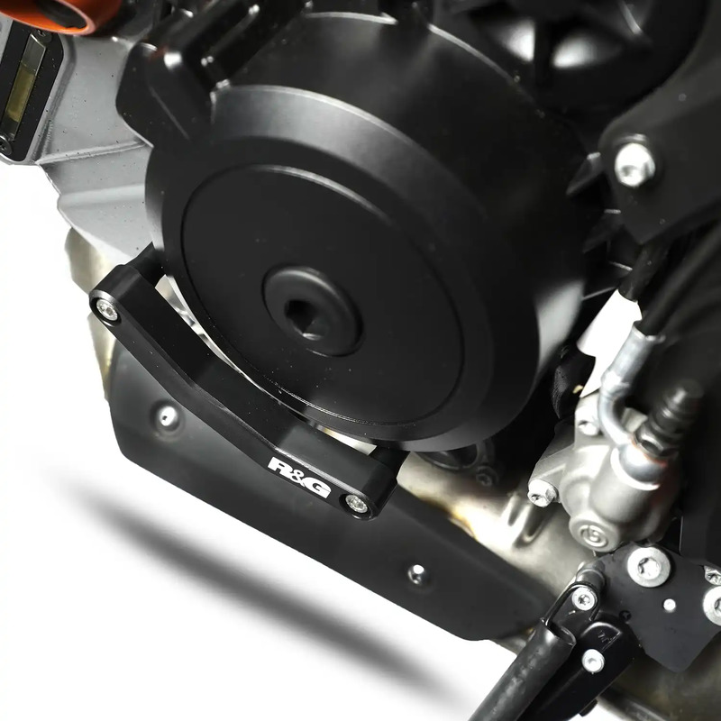SLIDERY SILNIKA RG RACING KTM 1390 SUPER DUKE R (EVO) 24-, LEWA STRONA BLACK