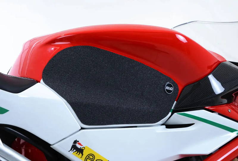 NAKLEJKA NA BAK TANKPAD ANTYPOŚLIZGOWY 4 CZĘŚCI RG RACING MV AGUSTA F4 1000R (10-) CLEAR