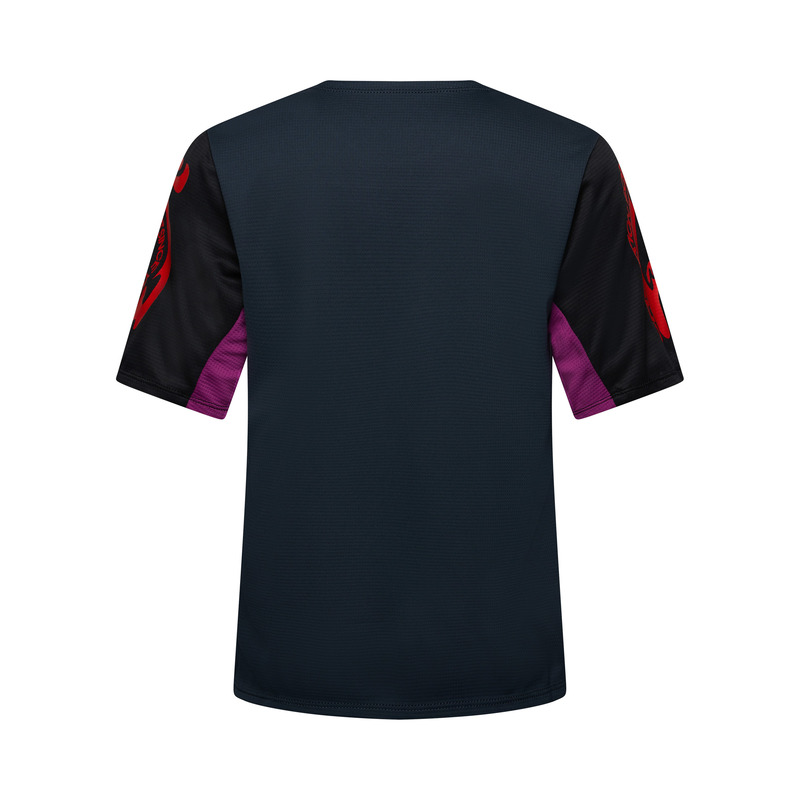 KOSZULKA ROWEROWA JUNIOR FOX DEFEND SS CREATION GALAXY BLUE YL