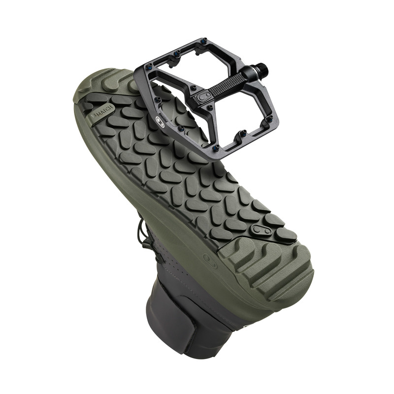 BUTY CRANKBROTHERS STAMP TRAIL SPEEDLACE SEAL GREEN GREY - BLACK OUTSOLE 10.5 (44 EU)