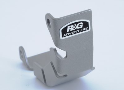 OSŁONA SILNIKA RG RACING HONDA CRF450 X/R 13-18, ENGINE CASE GUARD SET ALUMINIUM SILVER