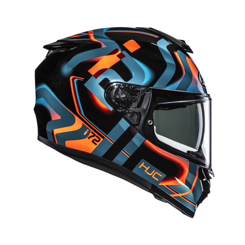 KASK MOTOCYKLOWY HJC I72 TALA BLUE BLACK