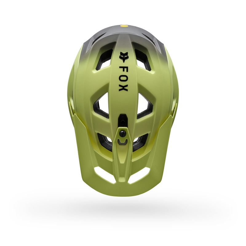 KASK ROWEROWY FOX SPEEDFRAME PRO BACKFADE LIME L