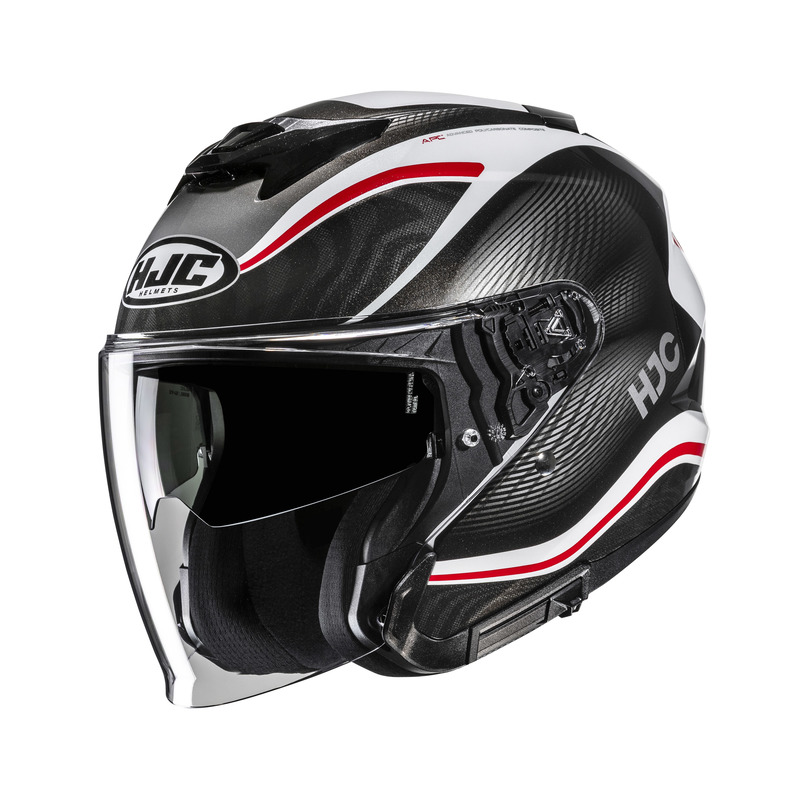 KASK MOTOCYKLOWY HJC I31 DEPE BLACK WHITE S