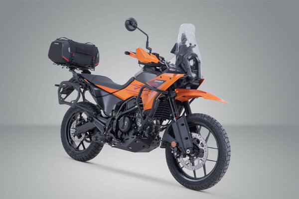 ZESTAW TORBA TYLNA I STELAŻ SW-MOTECH RACKPACK KTM 125 SMC/ENDURO R, 250 ADV, 390 ADV (25-)