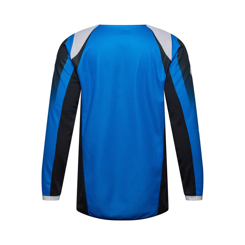 BLUZA MOTOCYKLOWA JUNIOR FOX 180 FRAME BLUE