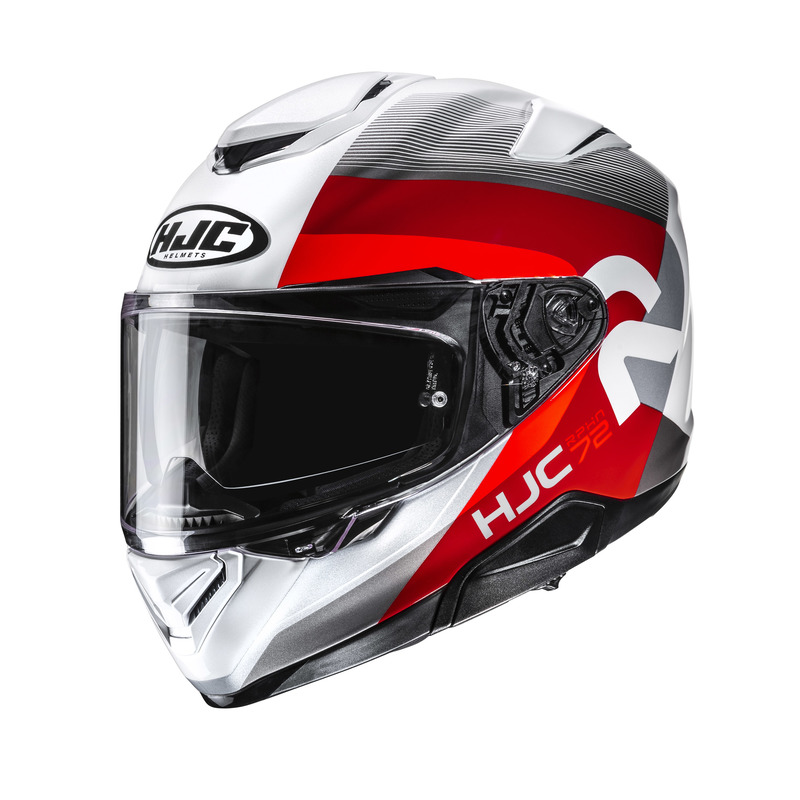 KASK MOTOCYKLOWY HJC RPHA72 PHYTA WHITE RED