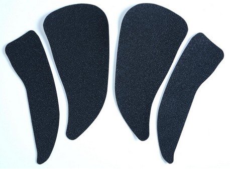 NAKLEJKA NA BAK TANKPAD ANTYPOŚLIZGOWY 4 CZĘŚCI RG RACING KAWASAKI Z1000 (10-13) BLACK