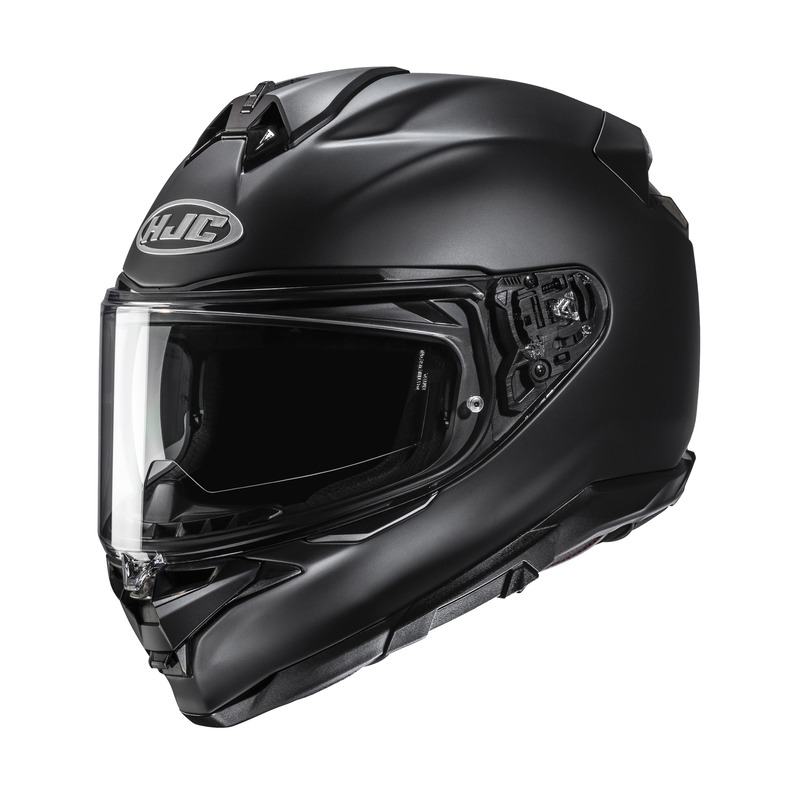 KASK MOTOCYKLOWY HJC F72 SOLID SEMI FLAT BLACK S