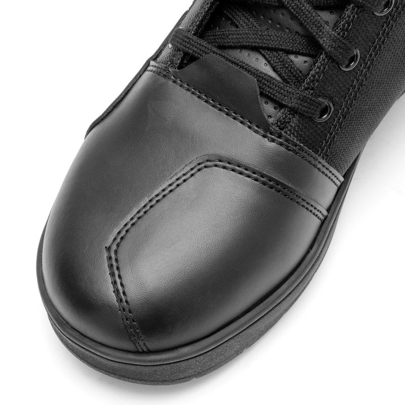 BUTY MOTOCYKLOWE OZONE SPIN BLACK BLACK SOLE