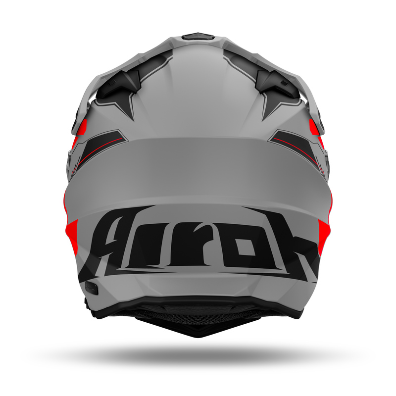 KASK MOTOCYKLOWY AIROH COMMANDER 2 REVEAL RED FLUO MATT