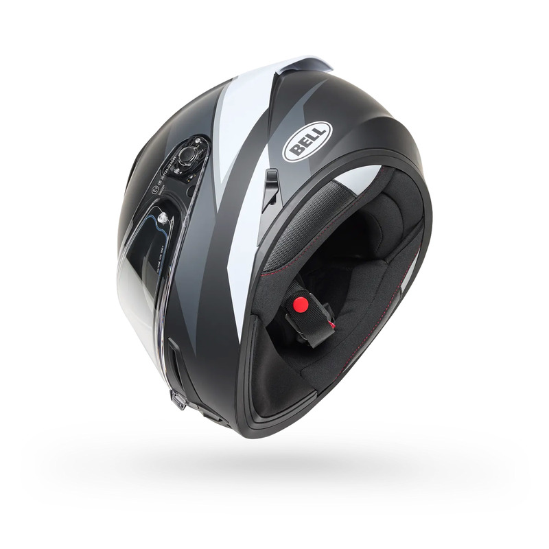 KASK MOTOCYKLOWY BELL LITHIUM FLIP BLACK WHITE