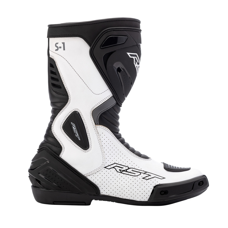 BUTY MOTOCYKLOWE RST S1 WHITE BLACK 43