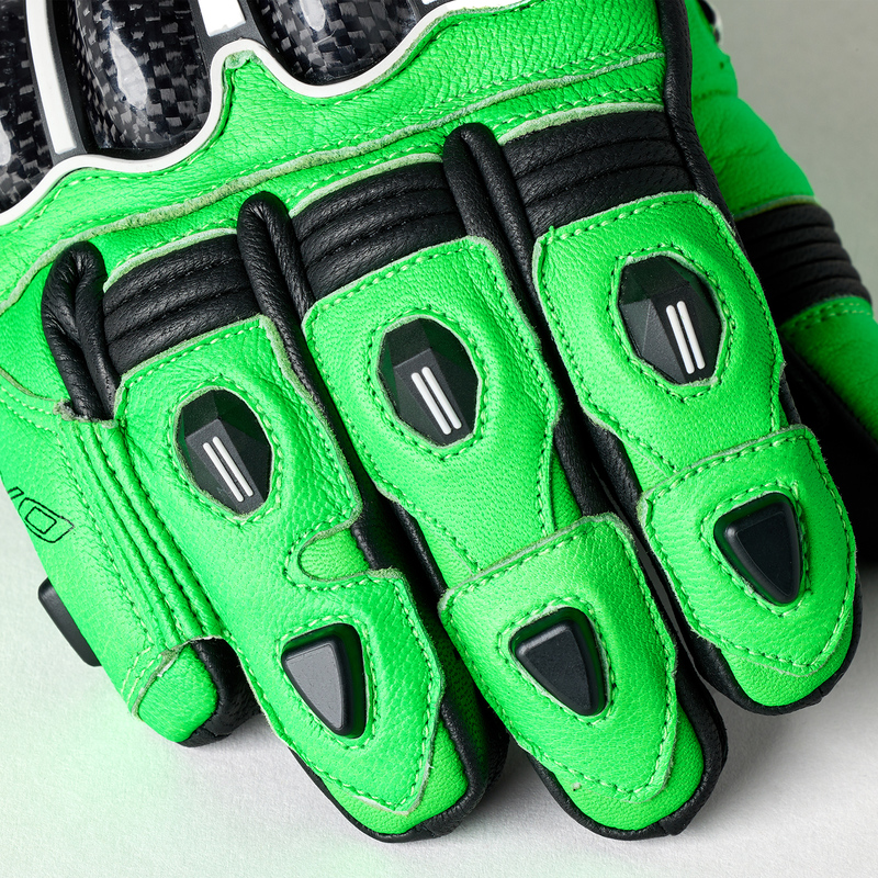 RĘKAWICE MOTOCYKLOWE RST TRACTECH EVO 4 NEON GREEN BLACK XXL