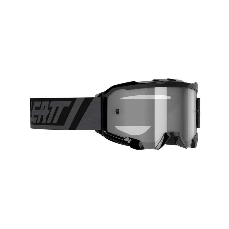 GOGLE LEATT VELOCITY 4.5 IRIZ 50 VLT BLACK GREY SILVER OS