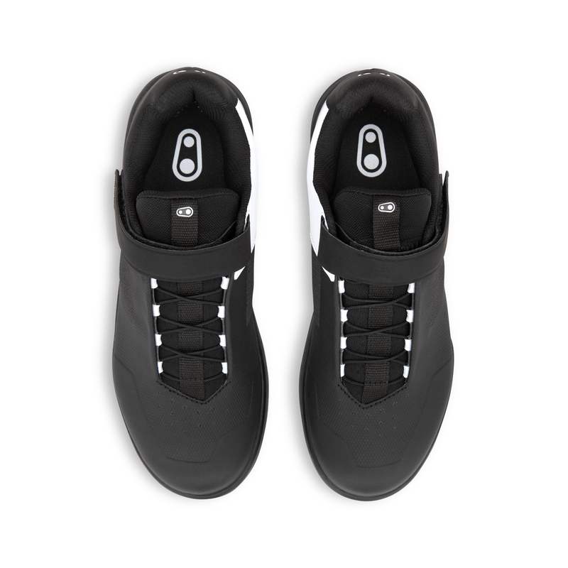BUTY CRANKBROTHERS STAMP SPEEDLACE BLACK WHITE - BLACK OUTSOLE 9.5 (43 EU)
