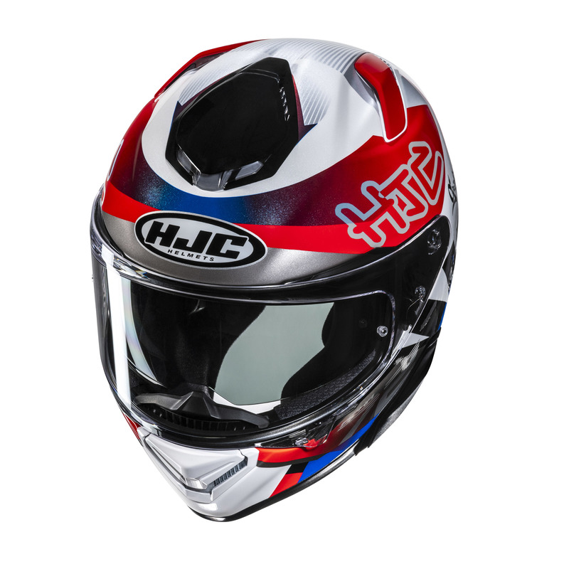 KASK MOTOCYKLOWY HJC RPHA72 GOLDY WHITE RED M