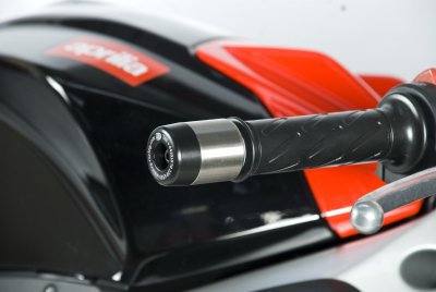 KOŃCÓWKI KIEROWNICY RG RACING APRILIA RS4 125 BLACK