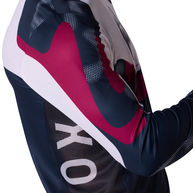 BLUZA MOTOCYKLOWA FOX FLEXAIR TACTILE WHITE