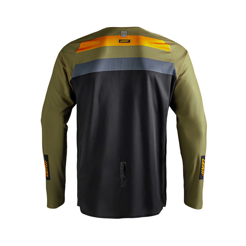 BLUZA OFFROADOWA LEATT MOTO 4.5 ENDURO STRIPE KHAKI BROWN S