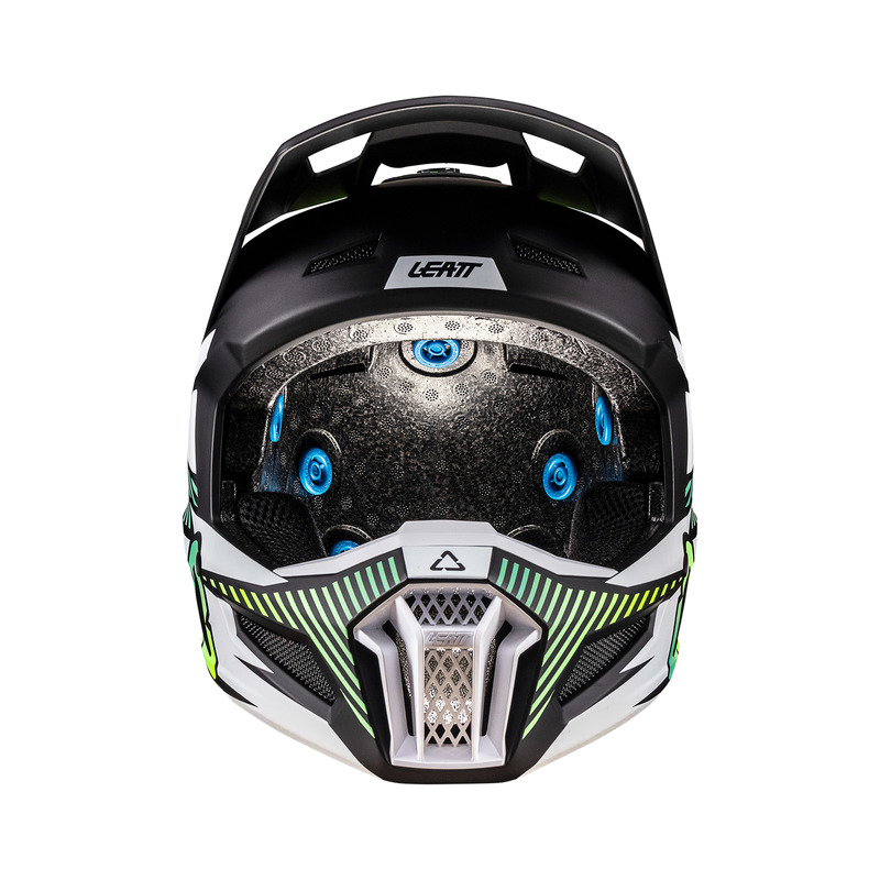 KASK MOTOCYKLOWY Z GOGLAMI LEATT KIT MOTO 3.5 STORM TEAL