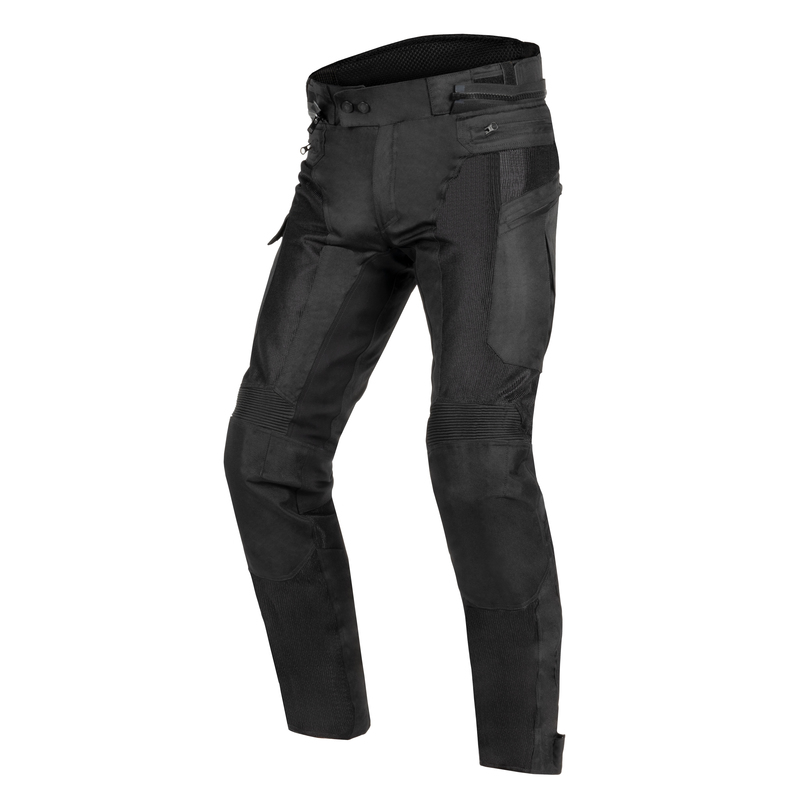 SPODNIE MOTOCYKLOWE TEKSTYLNE REBELHORN SCANDAL 2 BLACK 7XL