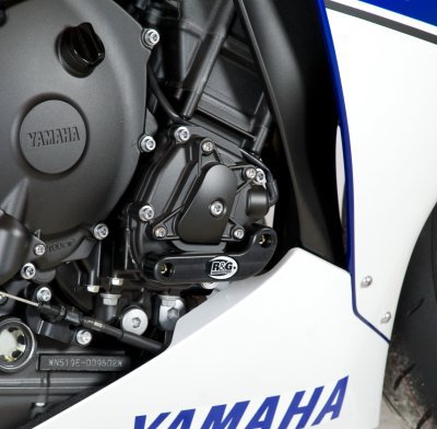 SLIDERY SILNIKA RG RACING YAMAHA YZF-R1 09-14, PRAWA STRONA BLACK