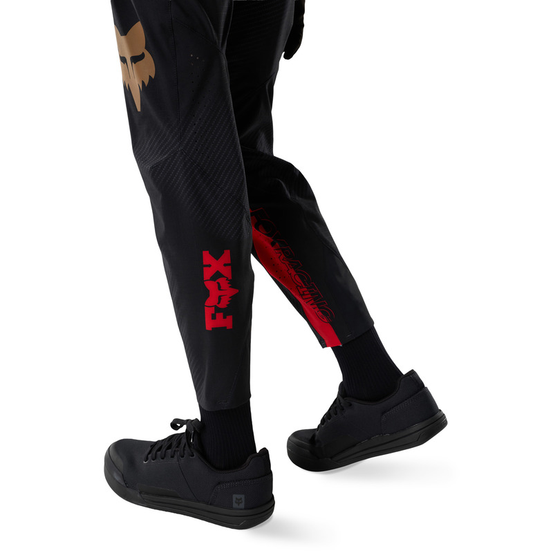 SPODNIE ROWEROWE JUNIOR FOX FLEXAIR GOLDSTONE SE BLACK Y22