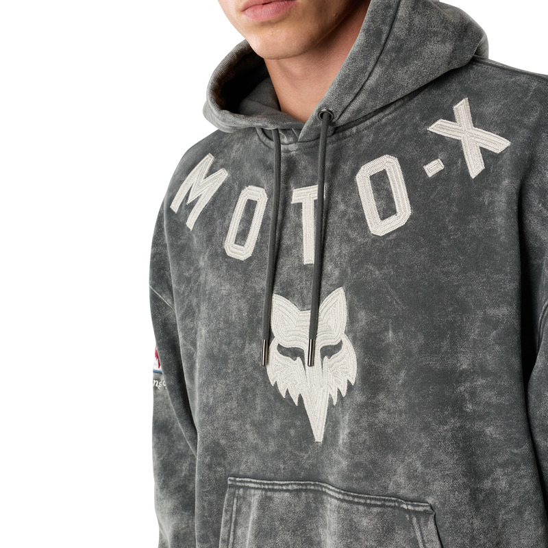 BLUZA Z KAPTUREM FOX MOTO-X HEAVYWEIGHT FLEECE PO DARK SHADOW