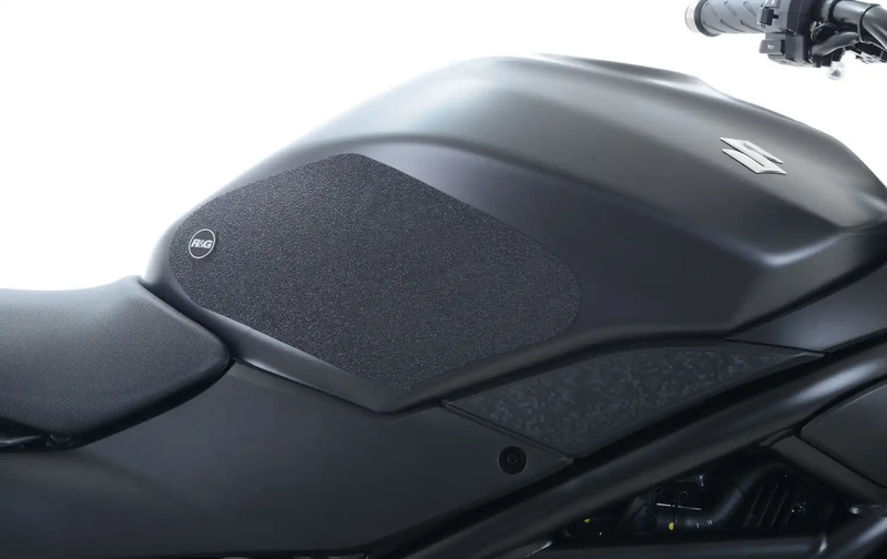 NAKLEJKA NA BAK TANKPAD ANTYPOŚLIZGOWY 2 CZĘŚCI RG RACING SUZUKI SV650 16 CLEAR
