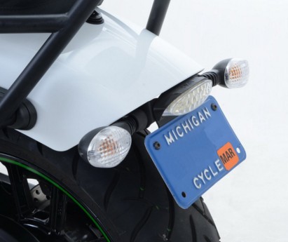 MOCOWANIE TABLICY REJESTRACYJNEJ RG RACING KAWASAKI 650 VULCAN S 15-/VULCAN CAFE 18-