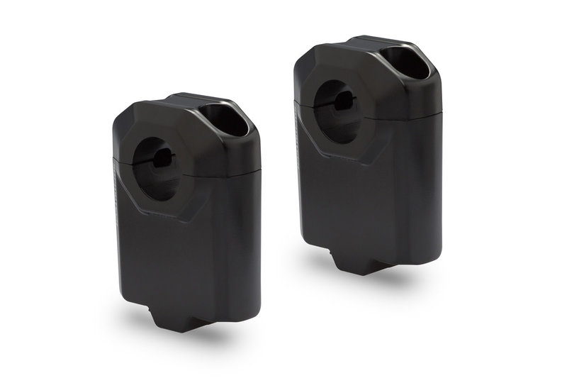 ZESTAW PODWYŻSZAJĄCY KIEROWNICĘ SW-MOTECH 28MM PODWYŻSZENIE 50MM BLACK