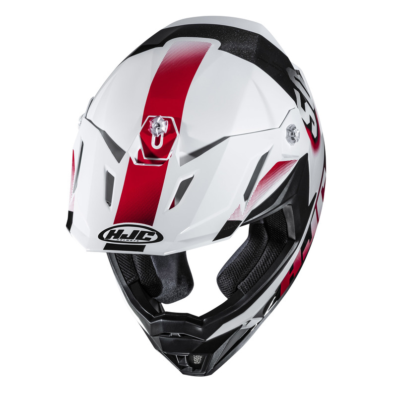 KASK MOTOCYKLOWY JUNIOR HJC Y50 DASH WHITE BLACK YL