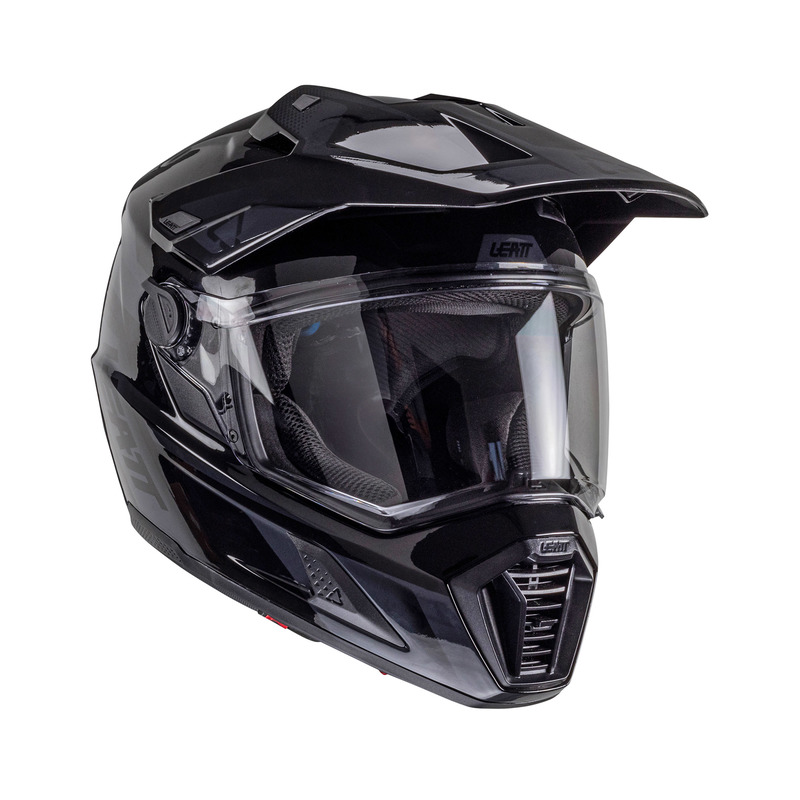 KASK MOTOCYKLOWY Z GOGLAMI LEATT KIT ADV 8.5 STEALTH S