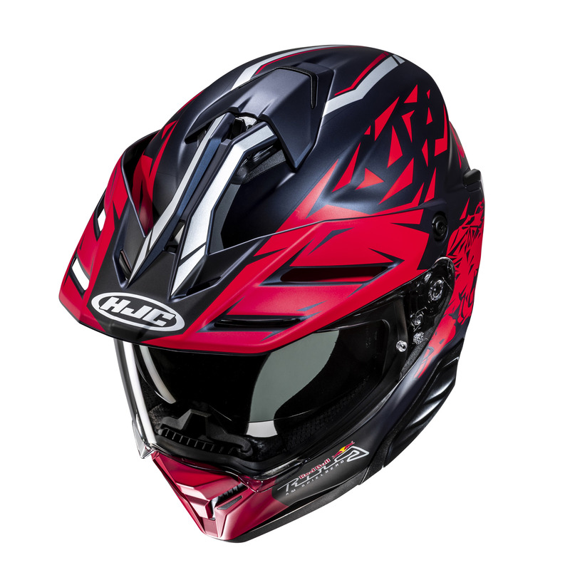 KASK MOTOCYKLOWY HJC RPHA60 SPIELBERG RED BULL RING REPLICA RED BLUE